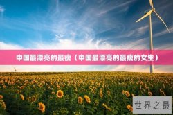 中国最漂亮的最瘦（中国最漂亮的最瘦的女生）