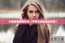中国最值钱的塔楼（中国目前最高的塔楼）