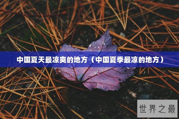 中国夏天最凉爽的地方（中国夏季最凉的地方）