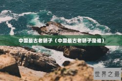 中国最古老轿子（中国最古老轿子是谁）
