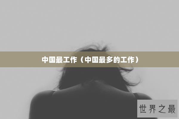 中国最工作（中国最多的工作）
