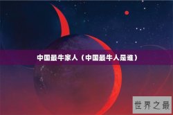 中国最牛家人（中国最牛人是谁）