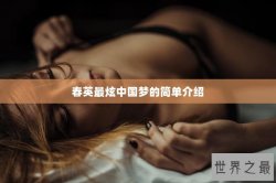 春英最炫中国梦的简单介绍
