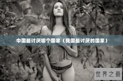 中国最讨厌哪个国家（我国最讨厌的国家）