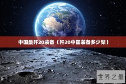 中国最歼20装备（歼20中国装备多少架）