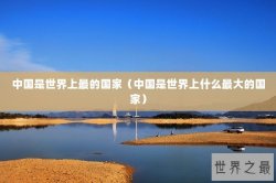 中国是世界上最的国家（中国是世界上什么最大的国家）