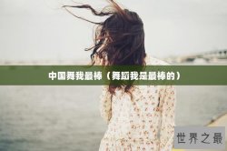 中国舞我最棒（舞蹈我是最棒的）