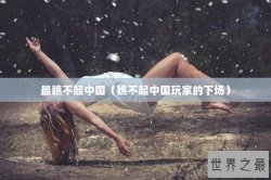 最瞧不起中国（瞧不起中国玩家的下场）