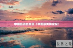 中国最帅的童星（中国最美男童星）