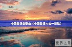 中国最感动歌曲（中国最感人的一首歌）