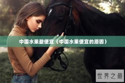 中国水果最便宜（中国水果便宜的原因）