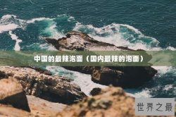 中国的最辣泡面（国内最辣的泡面）