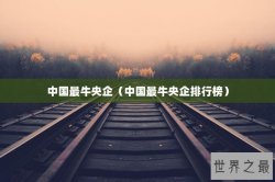 中国最牛央企（中国最牛央企排行榜）