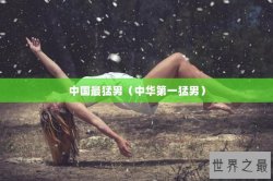 中国最猛男（中华第一猛男）