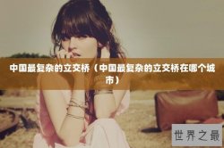 中国最复杂的立交桥（中国最复杂的立交桥在哪个城市）