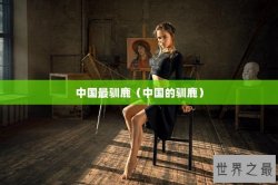 中国最驯鹿（中国的驯鹿）