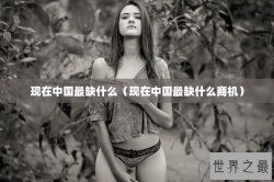 现在中国最缺什么（现在中国最缺什么商机）