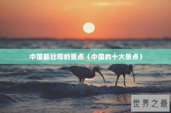 中国最壮观的景点（中国的十大景点）