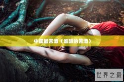 中国最苦酒（谁酿的苦酒）