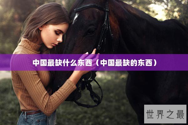 中国最缺什么东西（中国最缺的东西）
