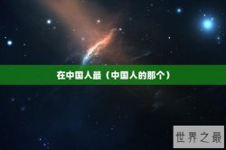 在中国人最（中国人的那个）