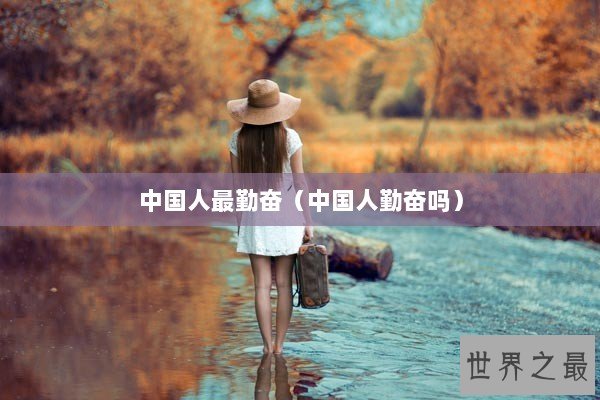 中国人最勤奋（中国人勤奋吗）