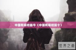 中国有嘻哈最牛（中国有嘻哈前十）