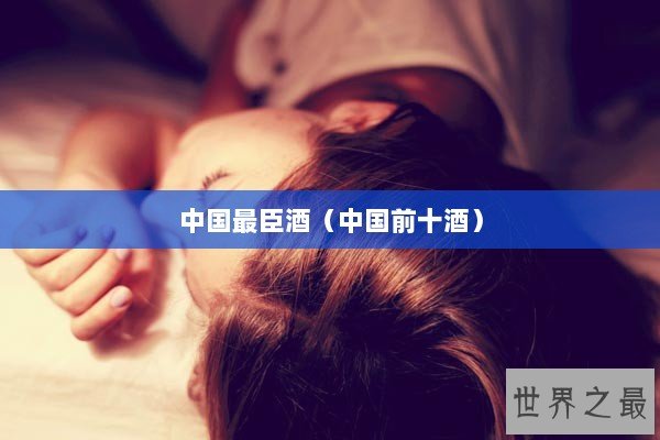 中国最臣酒（中国前十酒）