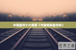 中国最帅十大明星（中国明星最帅的）