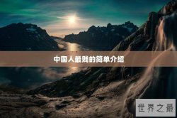 中国人最贱的简单介绍