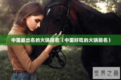 中国最出名的火锅排名（中国好吃的火锅排名）