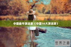 中国最牛演说家（中国10大演说家）