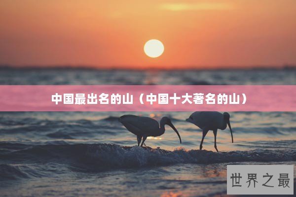 中国最出名的山（中国十大著名的山）
