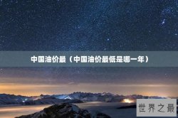 中国油价最（中国油价最低是哪一年）