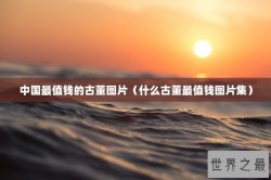 中国最值钱的古董图片（什么古董最值钱图片集）