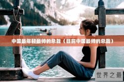 中国最年轻最帅的总裁（目前中国最帅的总裁）