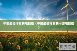 中国最值得看的电视剧（中国最值得看的十部电视剧）