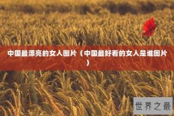 中国最漂亮的女人图片（中国最好看的女人是谁图片）