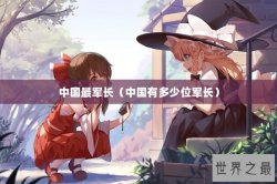 中国最军长（中国有多少位军长）