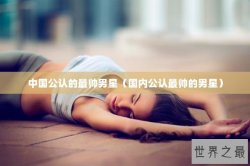 中国公认的最帅男星（国内公认最帅的男星）