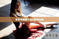 包含中国最牛的小偷的词条