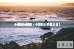 中国最帅明星（中国最帅明星排名）