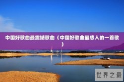 中国好歌曲最震撼歌曲（中国好歌曲最感人的一首歌）