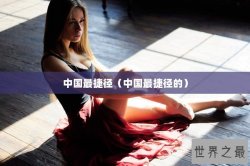 中国最捷径（中国最捷径的）