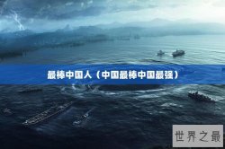 最棒中国人（中国最棒中国最强）