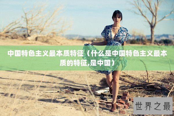 中国特色主义最本质特征（什么是中国特色主义最本质的特征,是中国）