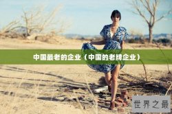 中国最老的企业（中国的老牌企业）