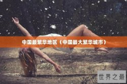 中国最繁华地区（中国最大繁华城市）
