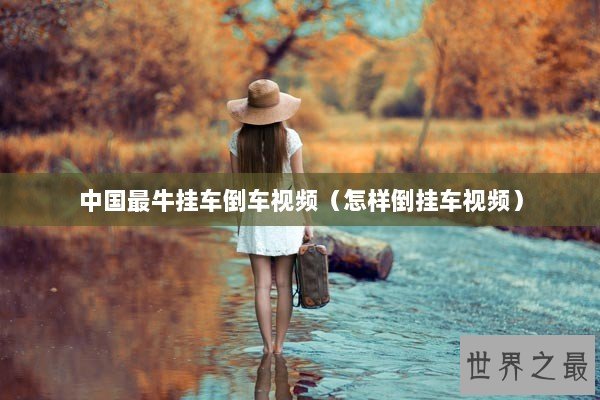 中国最牛挂车倒车视频（怎样倒挂车视频）