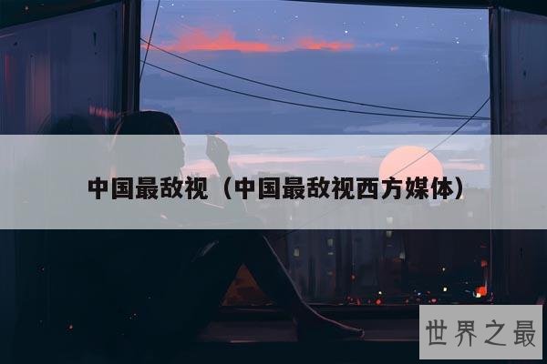 中国最敌视(中国最敌视西方媒体)